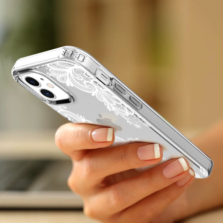 For iPhone 12 mini Shockproof Electroplating IMD Protective Case