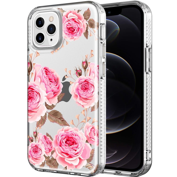 For iPhone 12 / 12 Pro Shockproof Electroplating IMD Protective Case