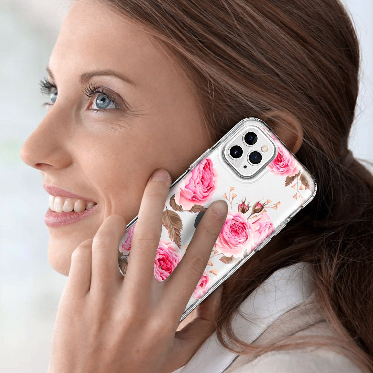 For iPhone 12 / 12 Pro Shockproof Electroplating IMD Protective Case
