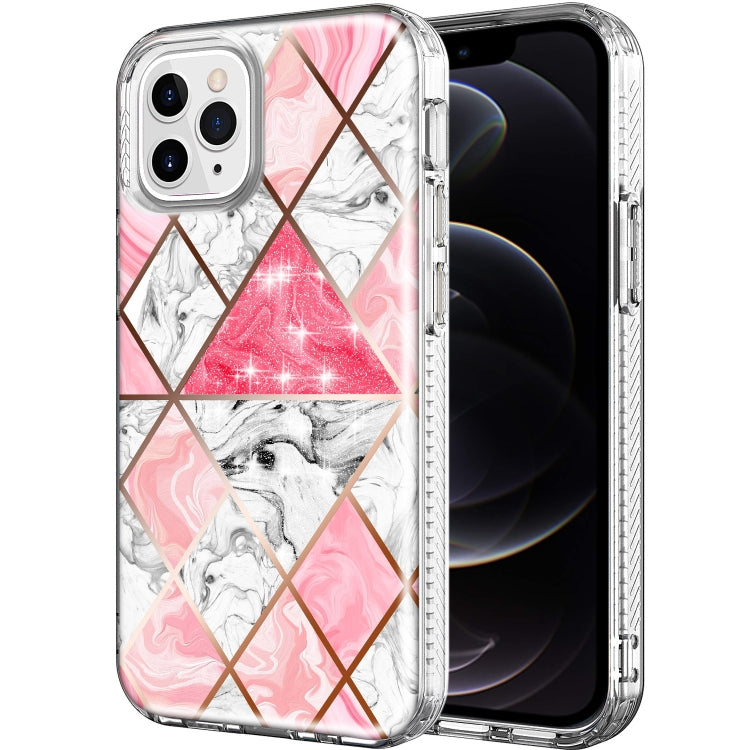 For iPhone 12 / 12 Pro Shockproof Electroplating IMD Protective Case