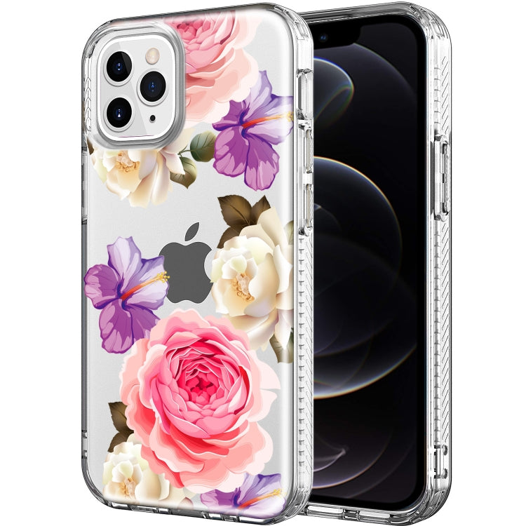 For iPhone 12 / 12 Pro Shockproof Electroplating IMD Protective Case