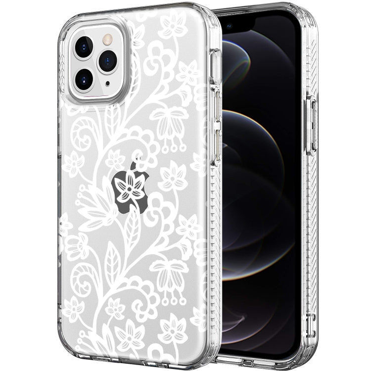 For iPhone 12 / 12 Pro Shockproof Electroplating IMD Protective Case