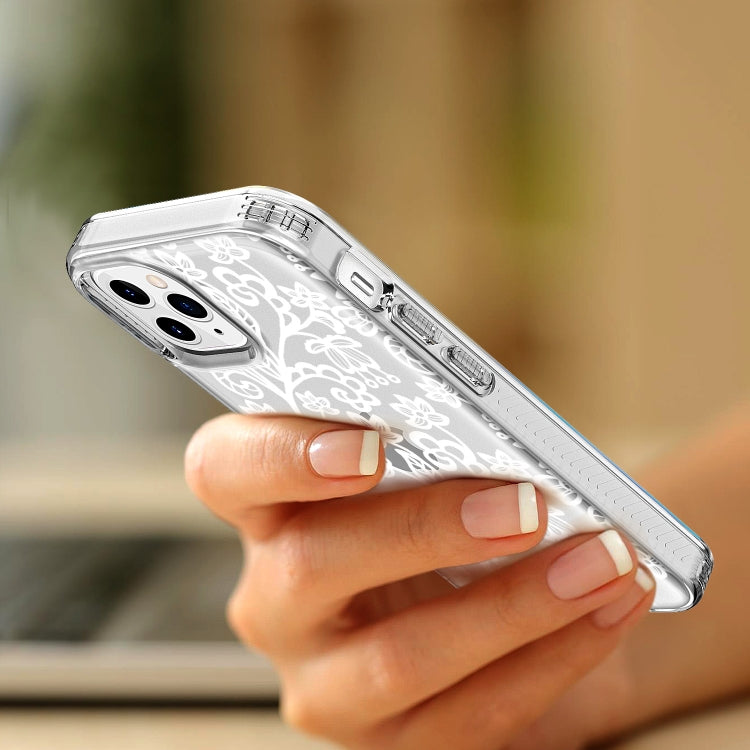 For iPhone 12 / 12 Pro Shockproof Electroplating IMD Protective Case