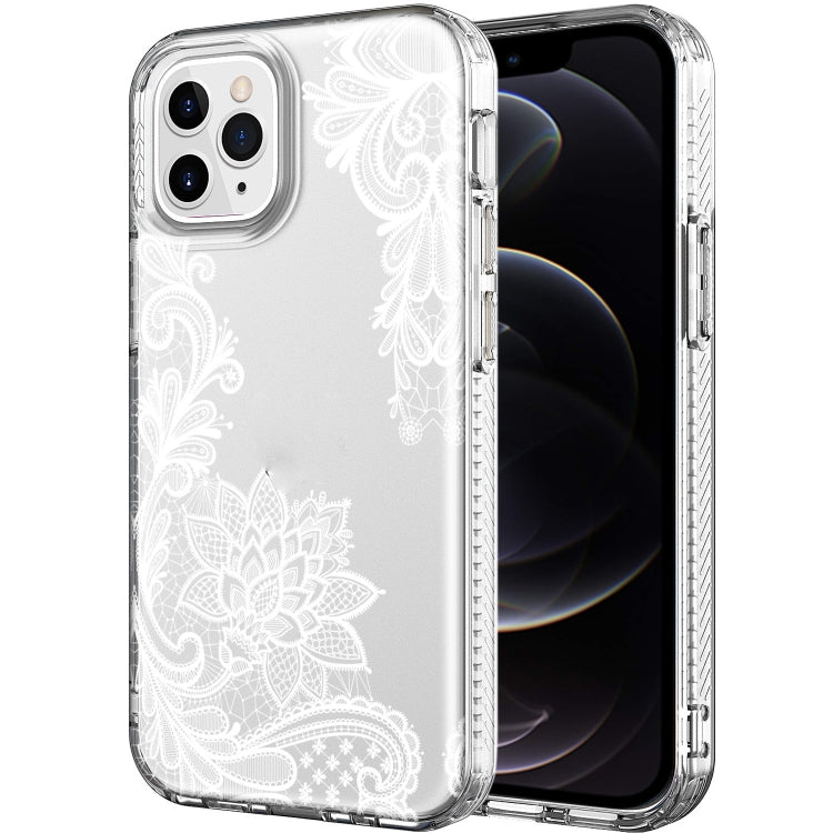 For iPhone 12 / 12 Pro Shockproof Electroplating IMD Protective Case