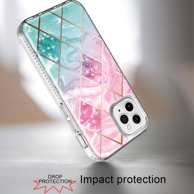 For iPhone 12 Pro Max Shockproof Electroplating IMD Protective Case