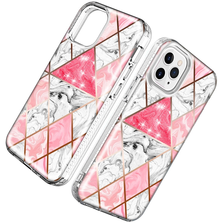For iPhone 12 Pro Max Shockproof Electroplating IMD Protective Case