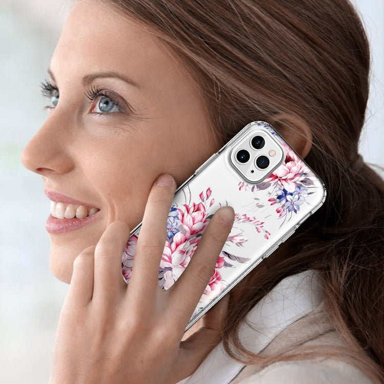 For iPhone 12 Pro Max Shockproof Electroplating IMD Protective Case
