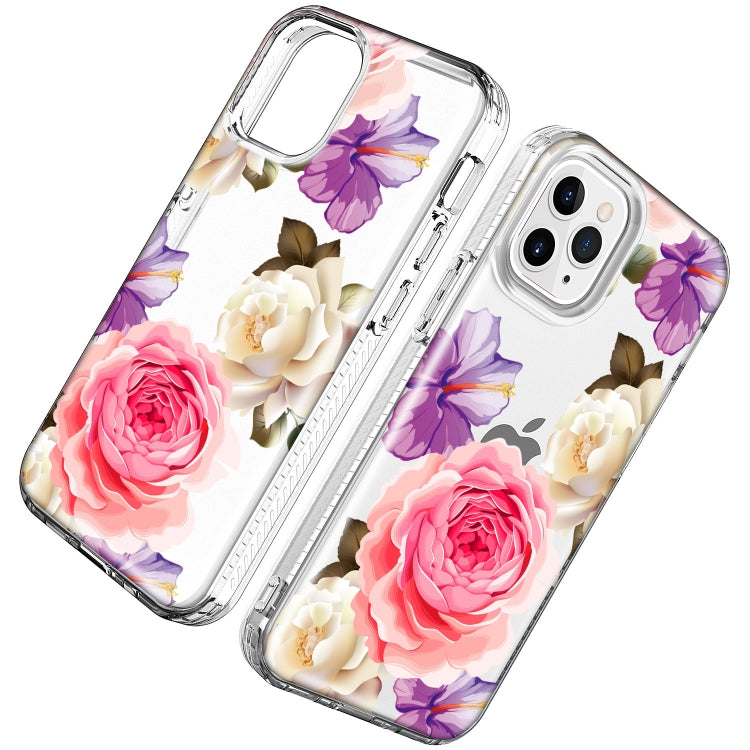 For iPhone 12 Pro Max Shockproof Electroplating IMD Protective Case