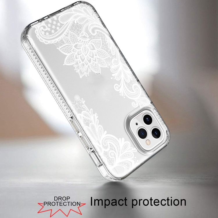 For iPhone 12 Pro Max Shockproof Electroplating IMD Protective Case