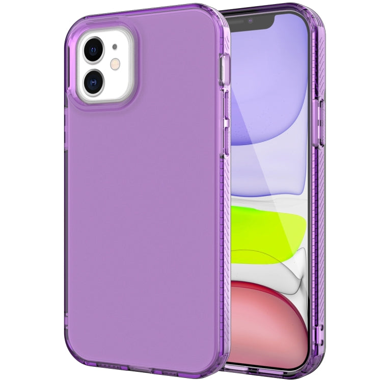 For iPhone 12 mini Shockproof Transparent Protective Case