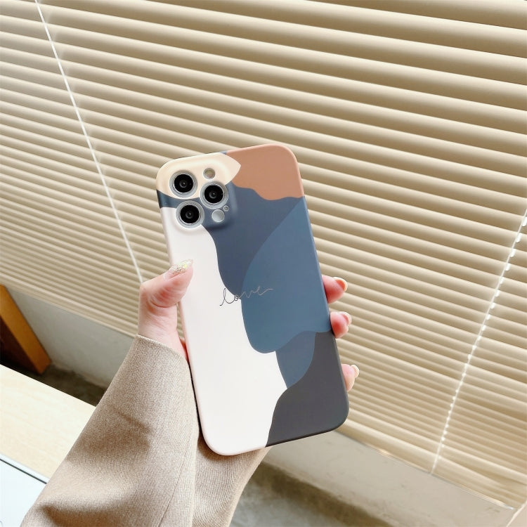 For iPhone 12 Water Sticking TPU Shockproof Protective Case