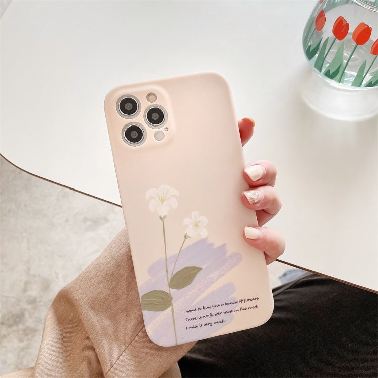 For iPhone 12 Water Sticking TPU Shockproof Protective Case