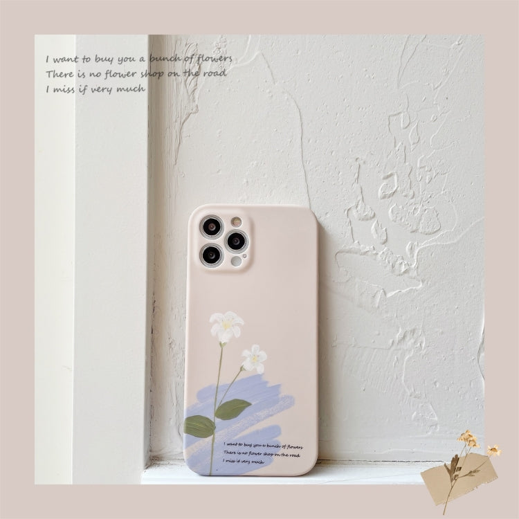 For iPhone 12 Water Sticking TPU Shockproof Protective Case