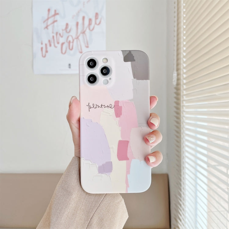 For iPhone 12 Pro Max Water Sticking TPU Shockproof Protective Case