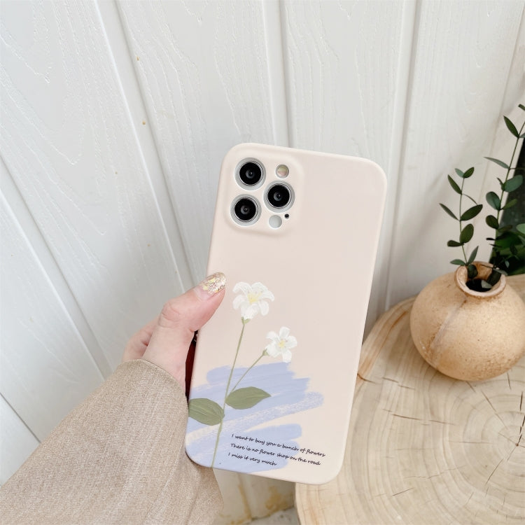 For iPhone 12 Pro Max Water Sticking TPU Shockproof Protective Case