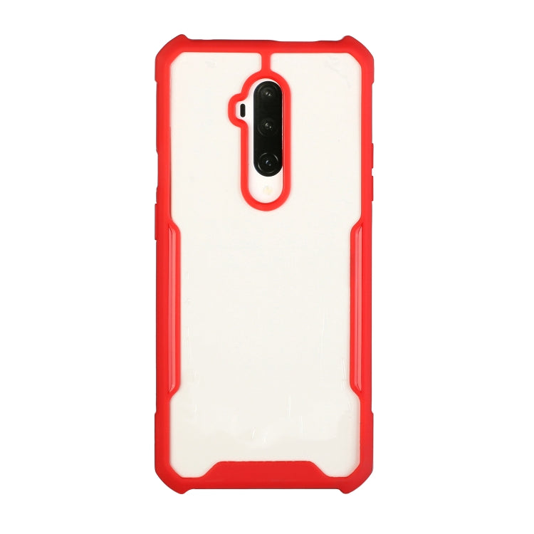For OnePlus 7 Pro Acrylic + Color TPU Shockproof Case with Neck Lanyard