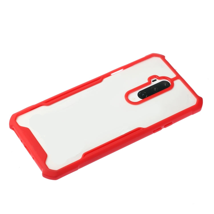 For OnePlus 7 Pro Acrylic + Color TPU Shockproof Case with Neck Lanyard
