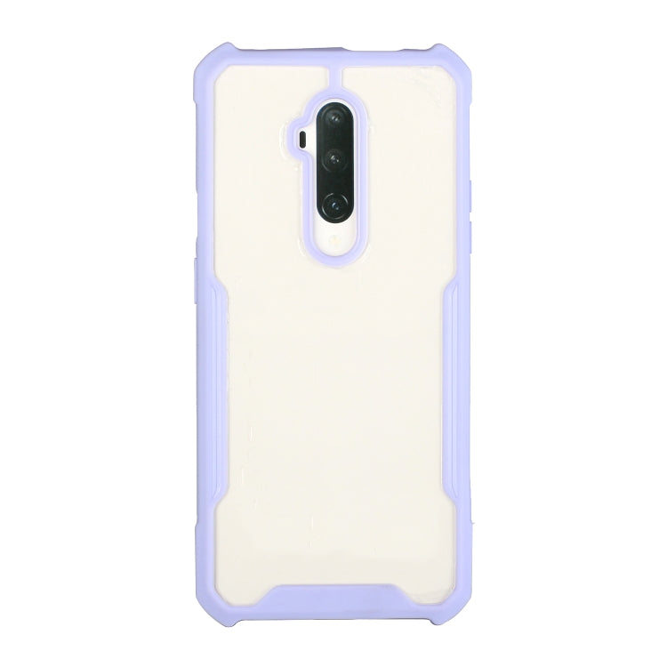 For OnePlus 7 Pro Acrylic + Color TPU Shockproof Case with Neck Lanyard