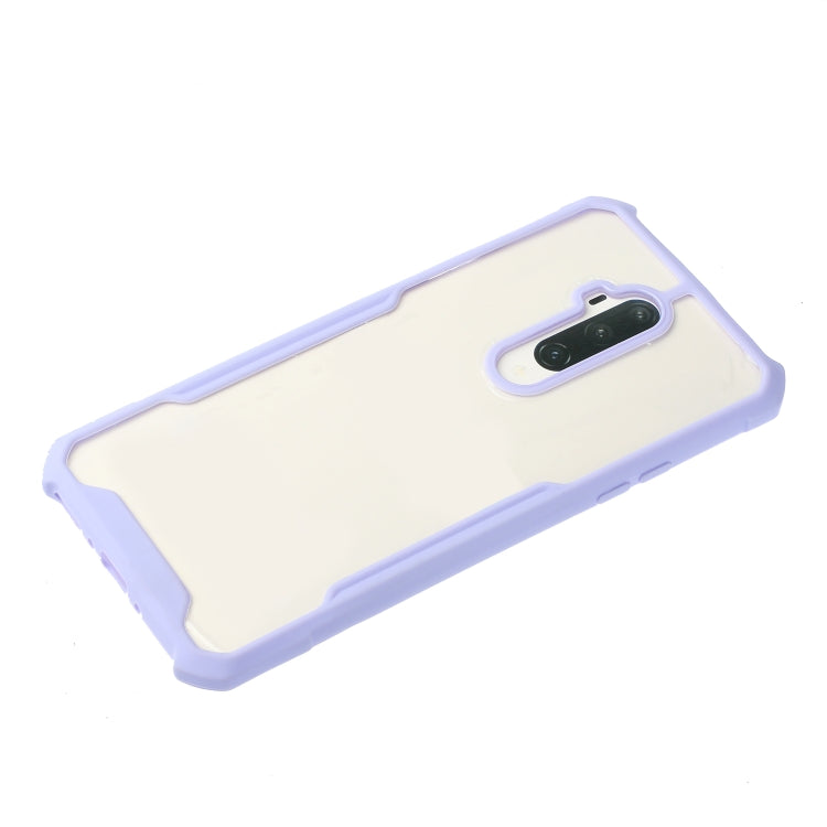 For OnePlus 7 Pro Acrylic + Color TPU Shockproof Case with Neck Lanyard