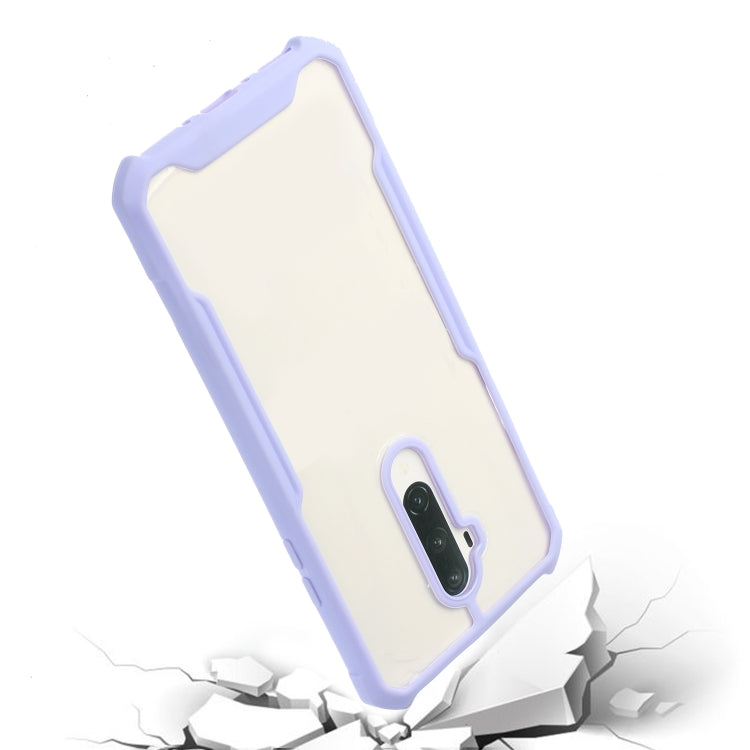 For OnePlus 7 Pro Acrylic + Color TPU Shockproof Case with Neck Lanyard