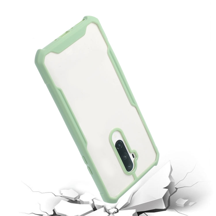 For OnePlus 7 Pro Acrylic + Color TPU Shockproof Case with Neck Lanyard