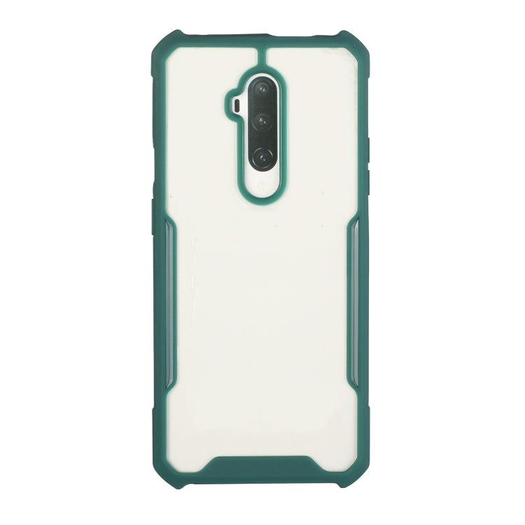 For OnePlus 7 Pro Acrylic + Color TPU Shockproof Case with Neck Lanyard