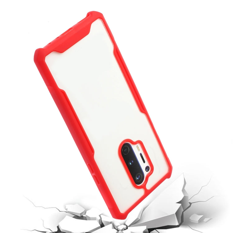 For OnePlus 8 Pro Acrylic + Color TPU Shockproof Case with Neck Lanyard