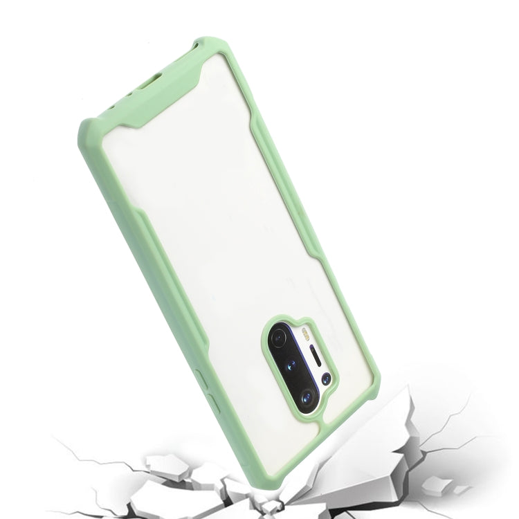 For OnePlus 8 Pro Acrylic + Color TPU Shockproof Case with Neck Lanyard