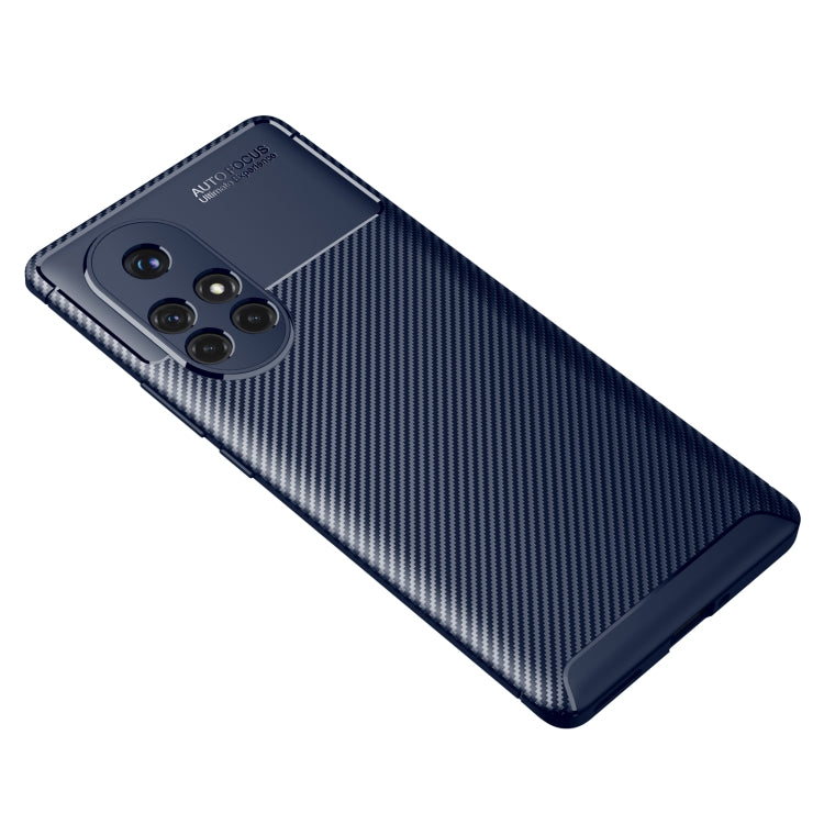 For Huawei nova 8 Pro 5G Carbon Fiber Texture Shockproof TPU Case
