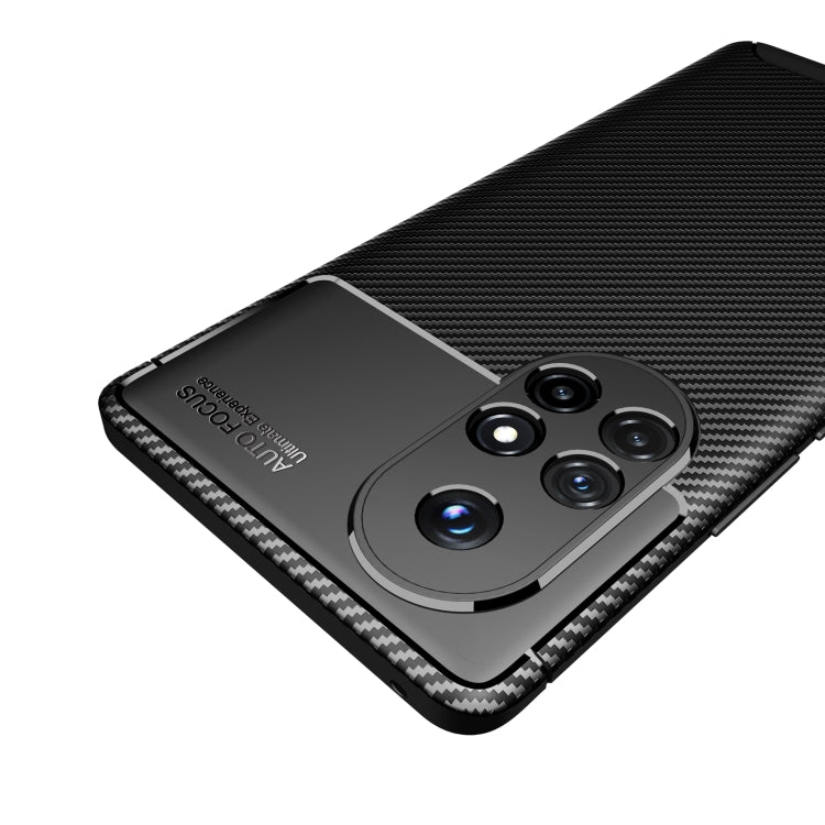 For Huawei nova 8 Pro 5G Carbon Fiber Texture Shockproof TPU Case