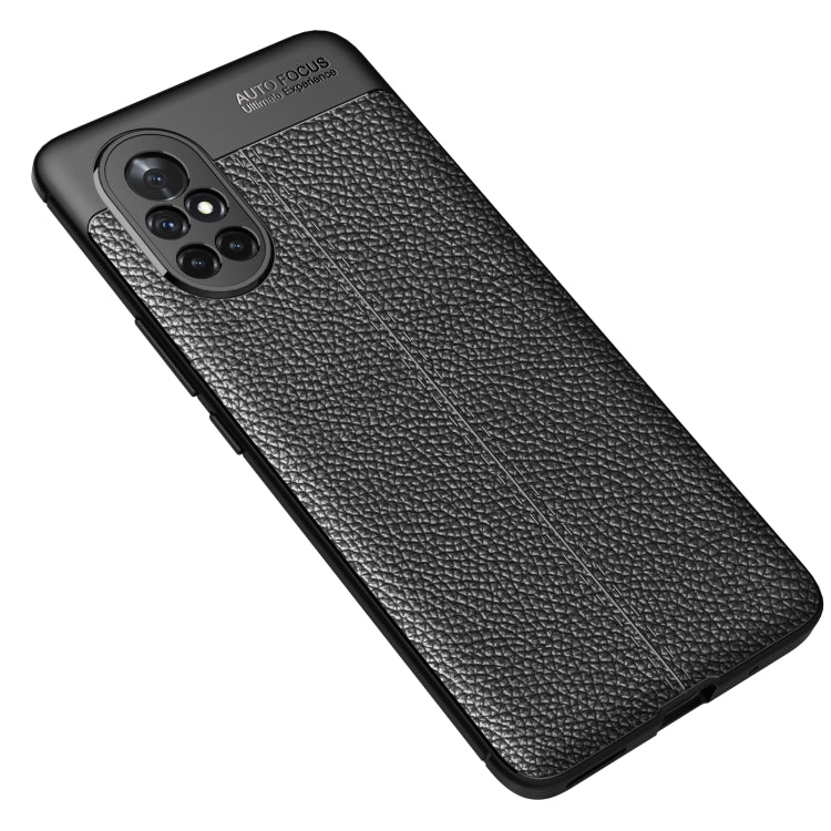 For Huawei nova 8 5G Litchi Texture TPU Shockproof Case