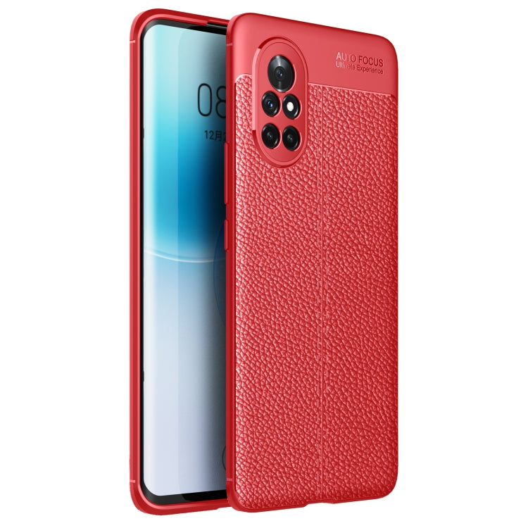 For Huawei nova 8 5G Litchi Texture TPU Shockproof Case