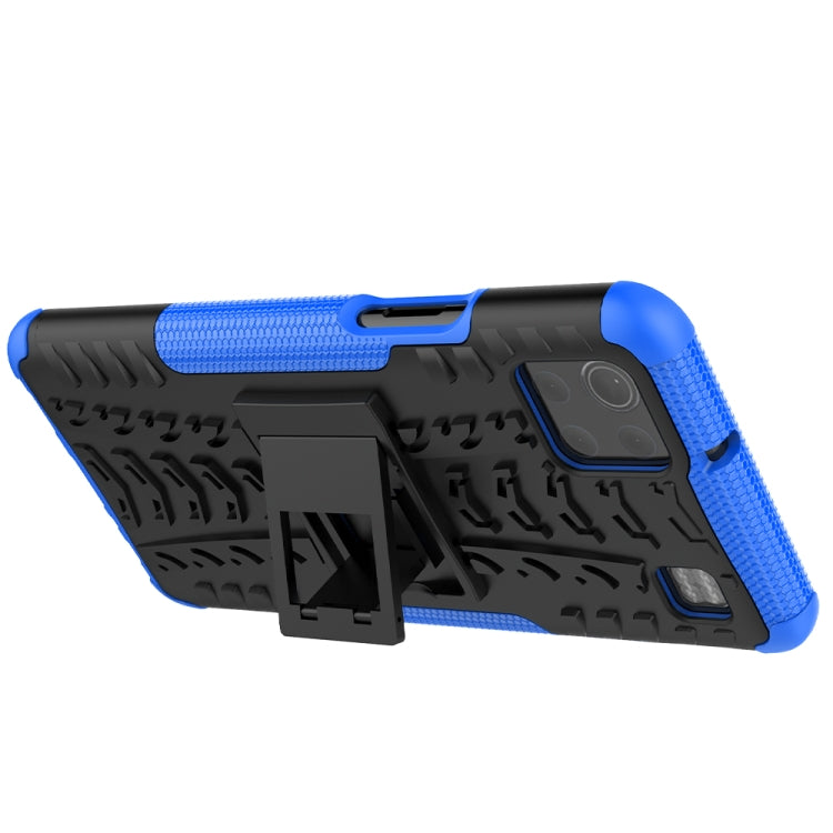 For LG K92 5G Tire Texture Shockproof TPU+PC Protective Case with Holder