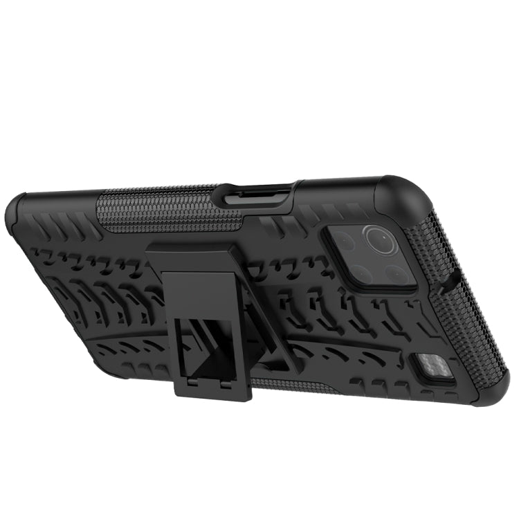 For LG K92 5G Tire Texture Shockproof TPU+PC Protective Case with Holder
