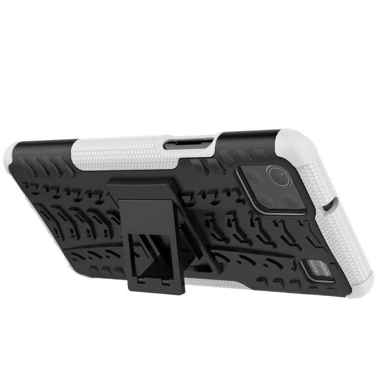 For LG K92 5G Tire Texture Shockproof TPU+PC Protective Case with Holder