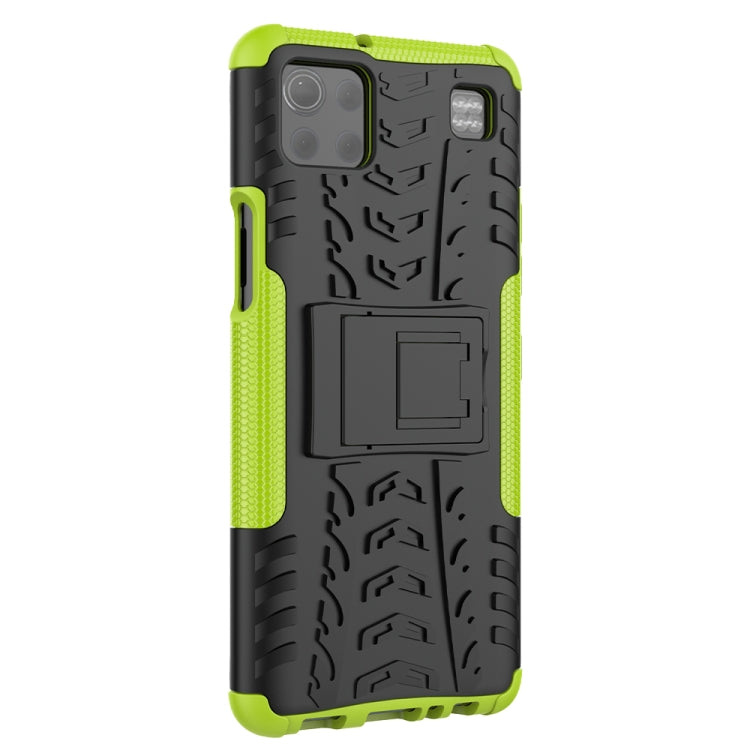 For LG K92 5G Tire Texture Shockproof TPU+PC Protective Case with Holder