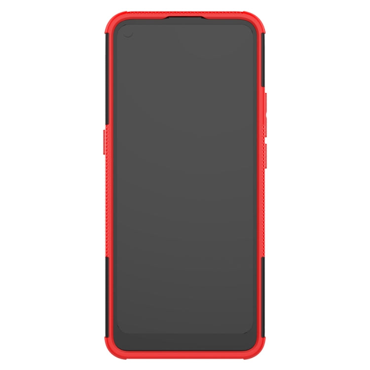 For Motorola Moto G9 Power Tire Texture Shockproof TPU+PC Protective Case with Holder