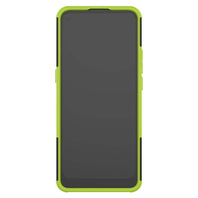 For Motorola Moto G9 Power Tire Texture Shockproof TPU+PC Protective Case with Holder