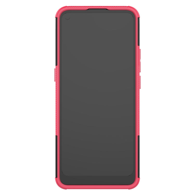 For Motorola Moto G9 Power Tire Texture Shockproof TPU+PC Protective Case with Holder