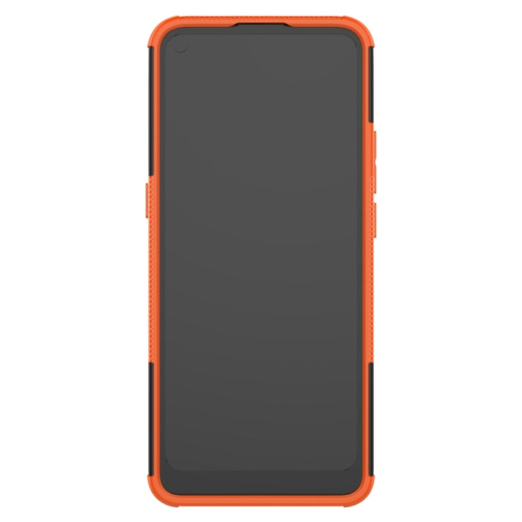 For Motorola Moto G9 Power Tire Texture Shockproof TPU+PC Protective Case with Holder