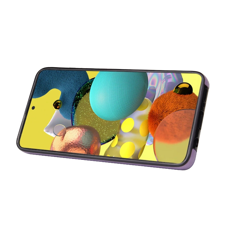 For Samsung Galaxy A71 Embossed Pattern PU + TPU Protective Case with Holder & Wallet & Card Slots