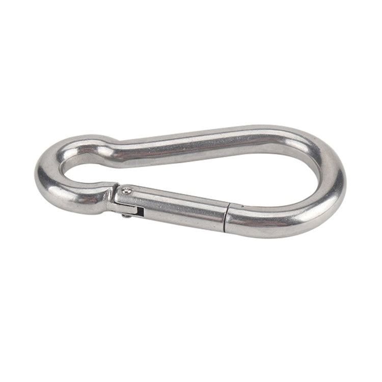 RV Trailer Spring Safety Rope Breakaway Cable, Safety Buckle Size:M8 x 80mm