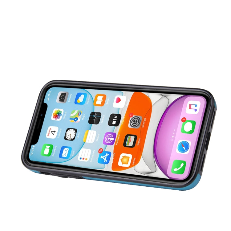 For iPhone 11 Pro Embossed Pattern PU + TPU Protective Casewith Holder & Wallet & Card Slots