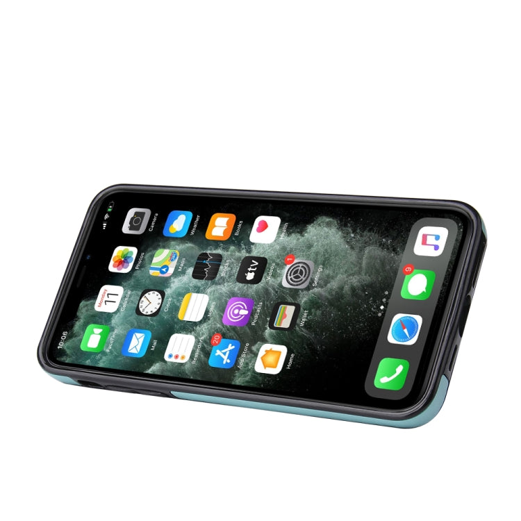 For iPhone 11 Pro Max Embossed Pattern PU + TPU Protective Case with Holder & Wallet & Card Slots