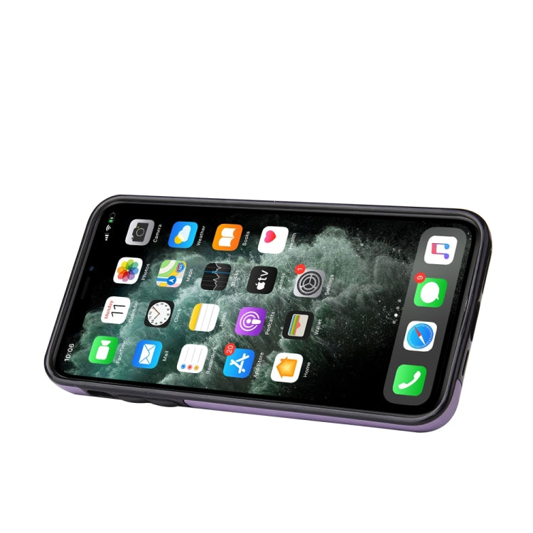 For iPhone 11 Pro Max Embossed Pattern PU + TPU Protective Case with Holder & Wallet & Card Slots