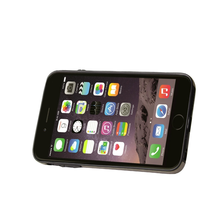 Embossed Pattern PU + TPU Protective Case with Holder & Wallet & Card Slots For iPhone 6 & 6s