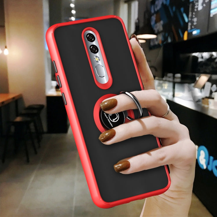 For Coolpad Legacy Brisa Q Shadow 1 Generation Series TPU + PC Protective Case with 360 Degrees Rotate Ring Holder