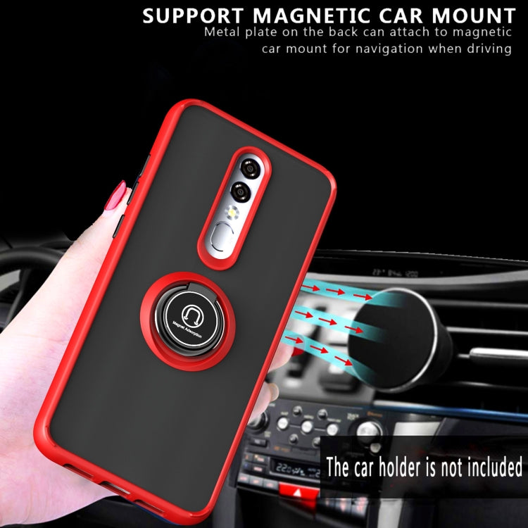 For Coolpad Legacy Brisa Q Shadow 1 Generation Series TPU + PC Protective Case with 360 Degrees Rotate Ring Holder