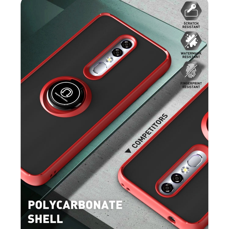 For Coolpad Legacy Brisa Q Shadow 1 Generation Series TPU + PC Protective Case with 360 Degrees Rotate Ring Holder
