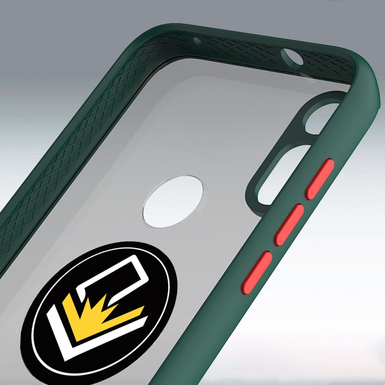 For Motorola Moto E7 (2020) Q Shadow 1 Generation Series TPU + PC Protective Case with 360 Degrees Rotate Ring Holder